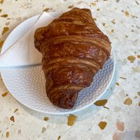 Croissant at Elias Coffee Shop in Prague