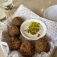 falafel no egg white  at Safta in Denver