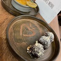 Truffles love at Vegivores  in Bournemouth