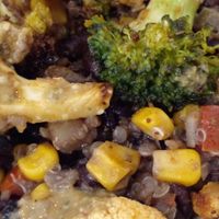 Meal of the Day at Akasha Metaphysical & Vegan Cafe in St Georges