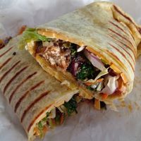 Wrap at Akasha Metaphysical & Vegan Cafe in St Georges
