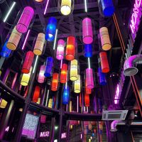 Bright interiorr  at Yum Cha   in Warrington