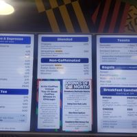 Menu at Kribi Coffee in Oak Park