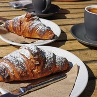 Vegan croissants:) at The Gallery Cafe - Art Gallery of New South Wales in Sydney