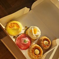 Mix of vegan cakes from Tiden at TIDEN in Minsk