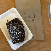 Veganes Schoko-Bananenbrot  at Hourflower Café in Leipzig