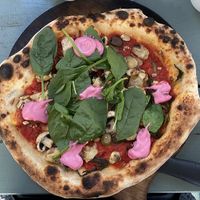 Pizza „Vegan Love"  at Zollhaus Pankow in Berlin