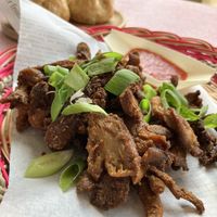 De bom! Oesterzwammen!  at Fankaasoo  in Groningen