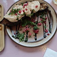 Aubergine with a very thick sauce at Fankaasoo  in Groningen