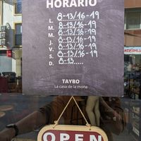 Hours at Taybo Bagels & Coffee in Malaga