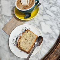  at Taybo Bagels & Coffee in Malaga