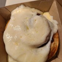 Creme Brulee frosting at Cinnaholic  in Herndon