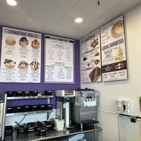 Extensive menu! Friendly and helpful staff and the cinnamon roll was spectacular !  at Cinnaholic  in Herndon