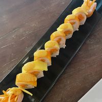 Sad face for a sad roll  at Sensei Sushi Bacalar in Bacalar