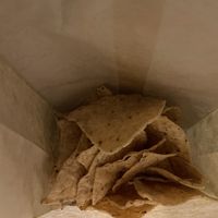 tortilla chips at Mucho Burrito in Edmonton