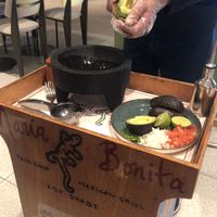 Table-side preparation   at Maria Bonita - Yas Mall in Abu Dhabi