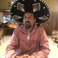 The sombrero!   at Maria Bonita - Yas Mall in Abu Dhabi