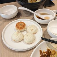 Bao's and corner of noodles at Songyuelou in Shanghai