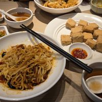 Noodles and stinky tofu at Songyuelou in Shanghai
