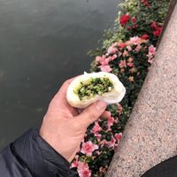 Veggie Steamed Bun! 👌🏼 at Songyuelou in Shanghai