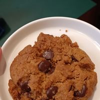 Chocolate cookie was delish! at MoMu Café in Antwerpen