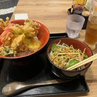 Tempura   at Kyoto Soba-Morihei in Kyoto