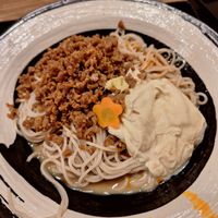 Tounyuu Yuba Soba, cold at Kyoto Soba-Morihei in Kyoto
