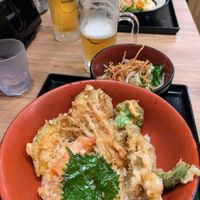 Vegan tempura and delicious cold soba at Kyoto Soba-Morihei in Kyoto
