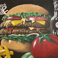Schick eingerichtet.  at Manhattan Burger in Hannover
