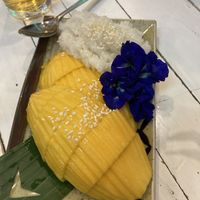 Mango sticky ricee  at Baitong Thai Food Restaurant - ร้านใบตอง in Sukhothai