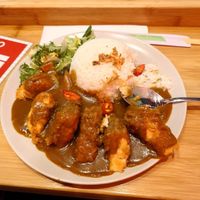Tofu katsu curry at Bao  in Glasgow