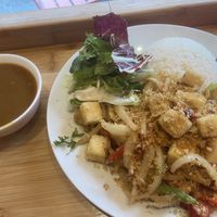 Bifeng tang spicy tofu rice   at Bao  in Glasgow