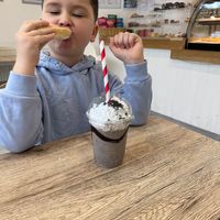 Oreo milkshake at Presh-Eat in Shoreham-by-sea
