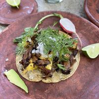 Al pastor taco  at Los Loosers in Mexico City