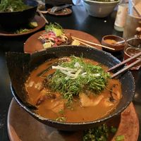 Barbacoa ramen  at Los Loosers in Mexico City