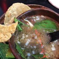 Consome at Los Loosers in Mexico City