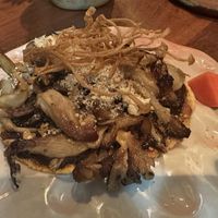 Enoki with molé! 😋  at Los Loosers in Mexico City