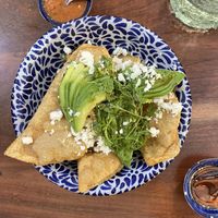 empanaditas  at Los Loosers in Mexico City