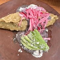 Empanada de Pibil  at Los Loosers in Mexico City