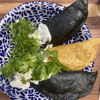 Queso empanaditas  at Los Loosers in Mexico City