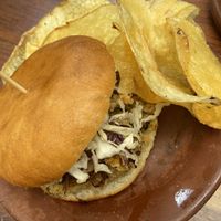 Katsu burger   at Los Loosers in Mexico City