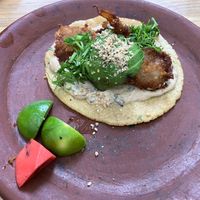 Fish taco  at Los Loosers in Mexico City