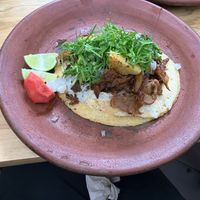 Al pastor taco  at Los Loosers in Mexico City