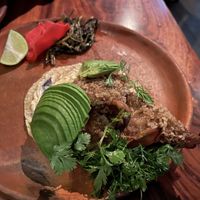 Fish taco   at Los Loosers in Mexico City