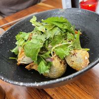 Special (seasonal) dumplings   at Los Loosers in Mexico City