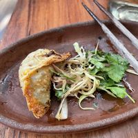 Dumplings   at Los Loosers in Mexico City