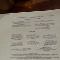 Menu. Sorry very dim light. at Los Loosers in Mexico City