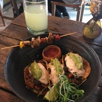 Tacos al pastor  at Los Loosers in Mexico City