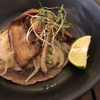 Taco encebollado de cardo  at Los Loosers in Mexico City