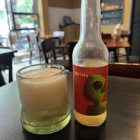 My drink  at Los Loosers in Mexico City